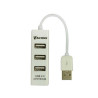 Hub usb vakoss usb 2.0, 4 ports tc-234ux nero [tc-234ux]