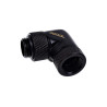 Raccordo alphacool angolato 90gradi g1/4 ag a g1/4 ig nero [17260]