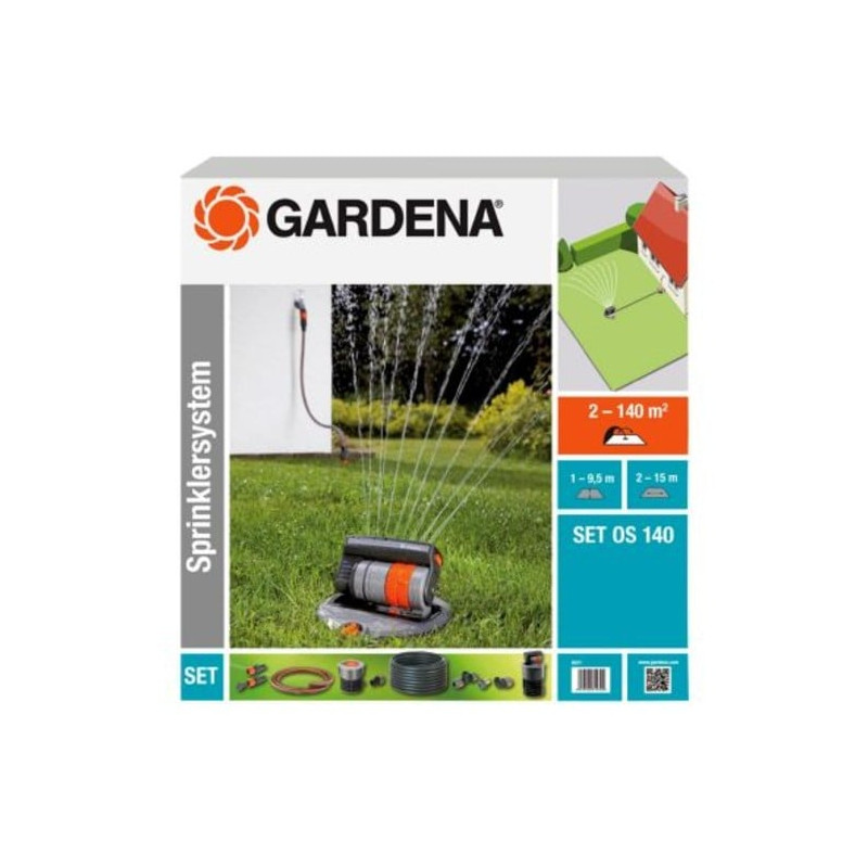 Set di irrigatori gardena 140m - 08221-20 [08221-20]