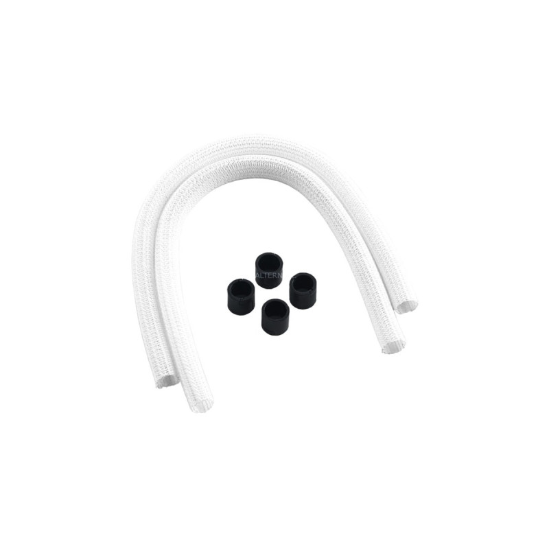 Tubi dissipatore a liquido cablemod aio sleeving kit evga nzxtb bianco