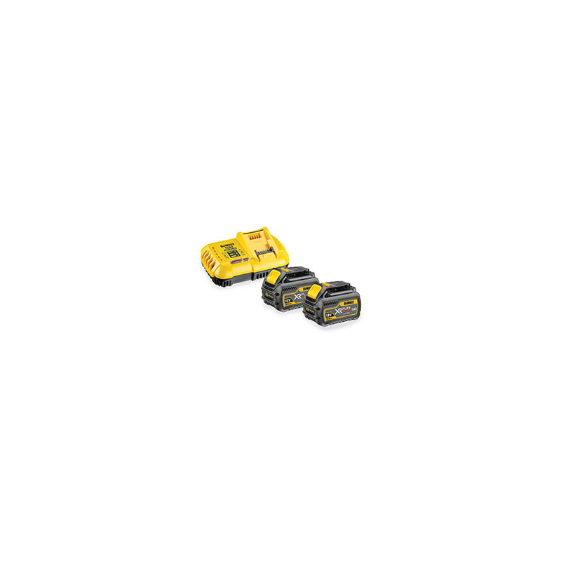 Set batterie dewalt dcb118 starter set 54v 3ah 2 pezzi [dcb118x2-qw]