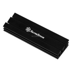 Dissipatore silverstone m.2 ssd cooler sst-tp02-m2 nero [sst-tp02-m2]