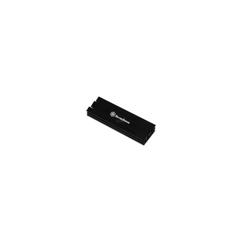 Dissipatore silverstone m.2 ssd cooler sst-tp02-m2 nero [sst-tp02-m2]