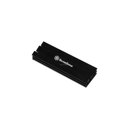 Dissipatore silverstone m.2 ssd cooler sst-tp02-m2 nero [sst-tp02-m2]