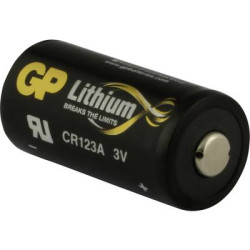 Batteria per fotocamera cr-123a litio gp batteries dl123a 3 v