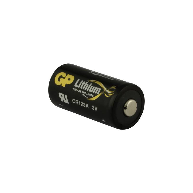 Batteria per fotocamera cr-123a litio gp batteries dl123a 3 v