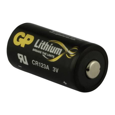 Batteria per fotocamera cr-123a litio gp batteries dl123a 3 v