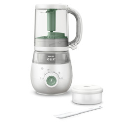 Robot da cucina philips easypappa plus 4in1 per pappa bambino [scf885/01]