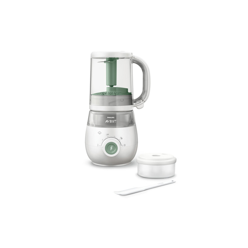 Robot da cucina philips easypappa plus 4in1 per pappa bambino [scf885/01]