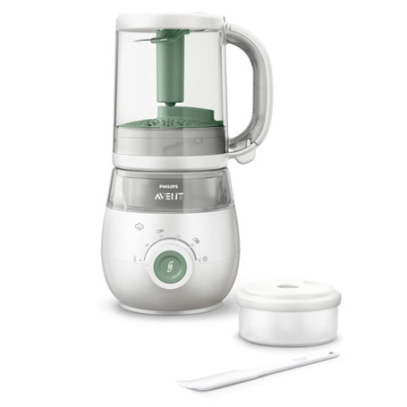 Robot da cucina philips easypappa plus 4in1 per pappa bambino [scf885/01]