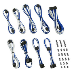 Set cavi cablemod classic modmesh serie rt asus rog/seasonic bianco/blu)