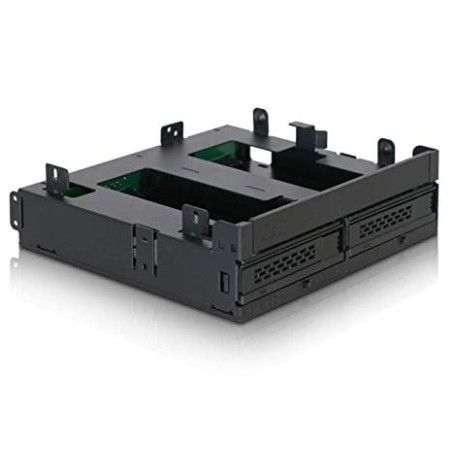 Box hdd/ssd icydock 2x2,5'' sata [mb732spo-b]