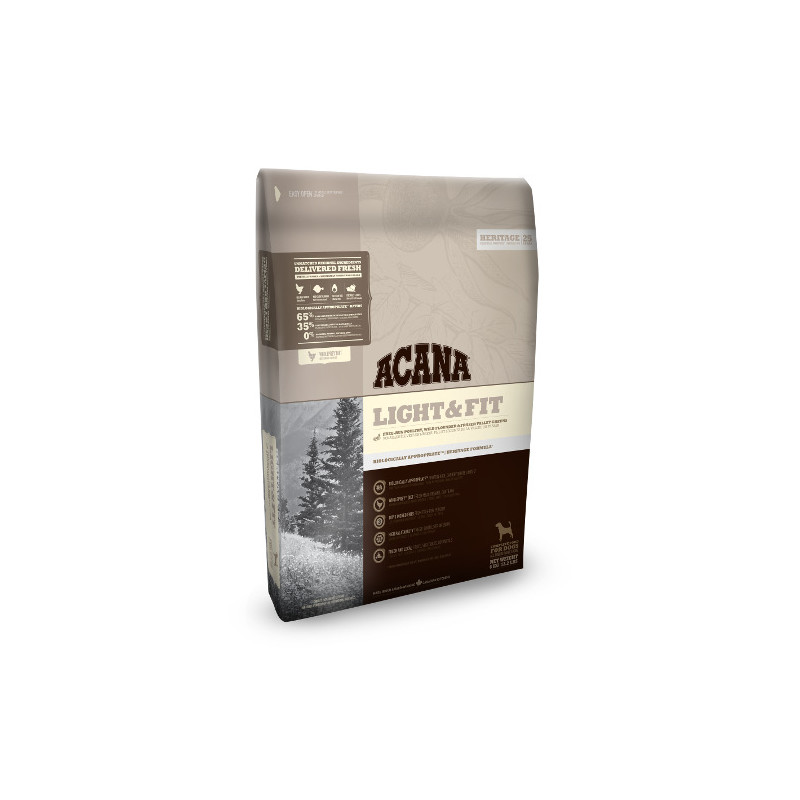 Cibo per cani acana heritage adult light & fit dog 6kg [064992512606]