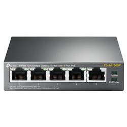 Tp-link tl-sf1005p switch di rete rj45 5 porte funzione poe
