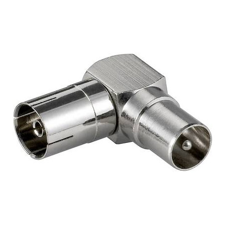 Presa coassiale - spina coassiale 90? [11391]