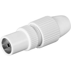 Raccordo coassiale quick con fissaggio a morsetto diametro cavo: