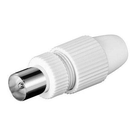 Spina coassiale quick con fissaggio a morsetto diametro cavo: 9.50