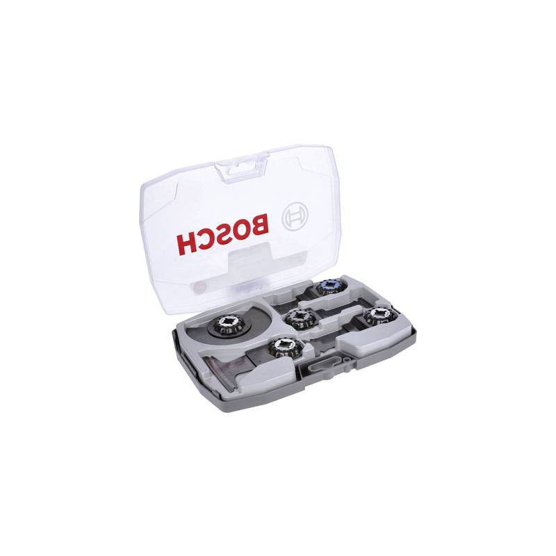 Kit lame per tagli dal pieno bosch accessories 5 parti best of cutting