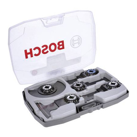 Kit lame per tagli dal pieno bosch accessories 5 parti best of cutting