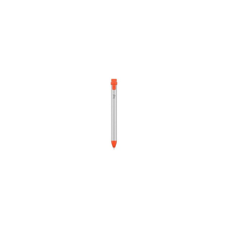 Penna per touchscreen logitech crayon ricaricabile, punta di carbonio