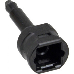 Adattatore inline audio ottico digitale da presa toslink a spina