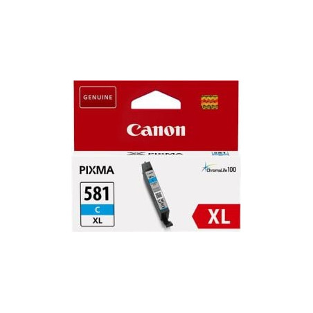 Cartuccia activejet per canon xl 11.7ml ciano [acc-581cnx]