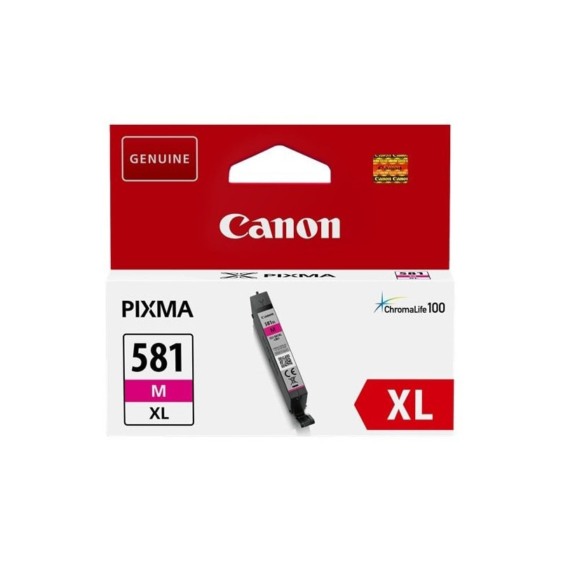 Cartuccia activejet per canon cli-581m xl new acc-581mnx