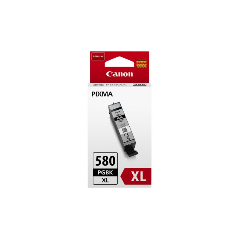 Cartuccia activejet per canon pgi-580bk xl 25.7ml nero [acc-580bnx]