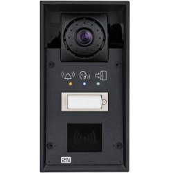 Videocitofono 2n helios ip force - 1 tasto, hd camera, pictograms,