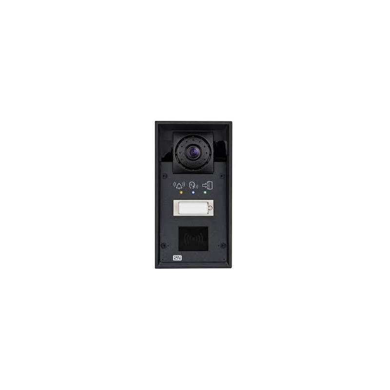 Videocitofono 2n helios ip force - 1 tasto, hd camera, pictograms,