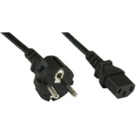 Cavo di alimentazione inline 16651 schuko 1,8m m/f nero [16651]