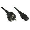 Cavo di alimentazione inline 16651 schuko 1,8m m/f nero [16651]