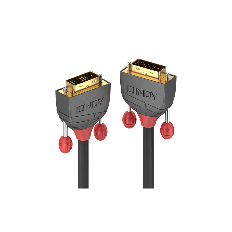 Cavo lindy dvi-d dual link m/m anthra line 3m [36223]