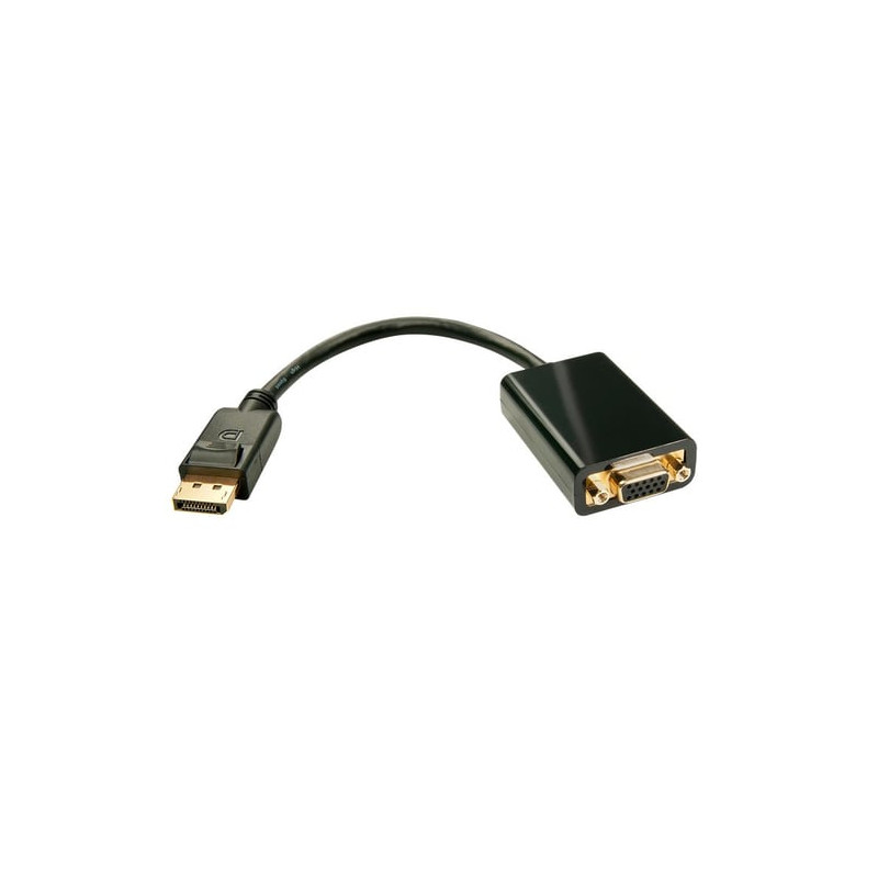 Adattatore lindy displayport a vga m/f [41006]