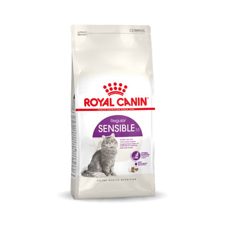 Cibo per gatti royal canin sensible 33 10kg [3182550702355]