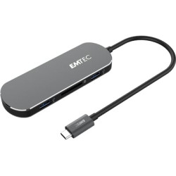 Hub usb emtec t650c 6-in-1 type-c t650c [echubt650c]