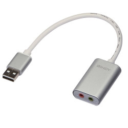 Adattatore lindy 42926 usb type-a 3.5mm [42926]
