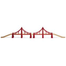 Brio - double suspension bridge (33683) [33683]