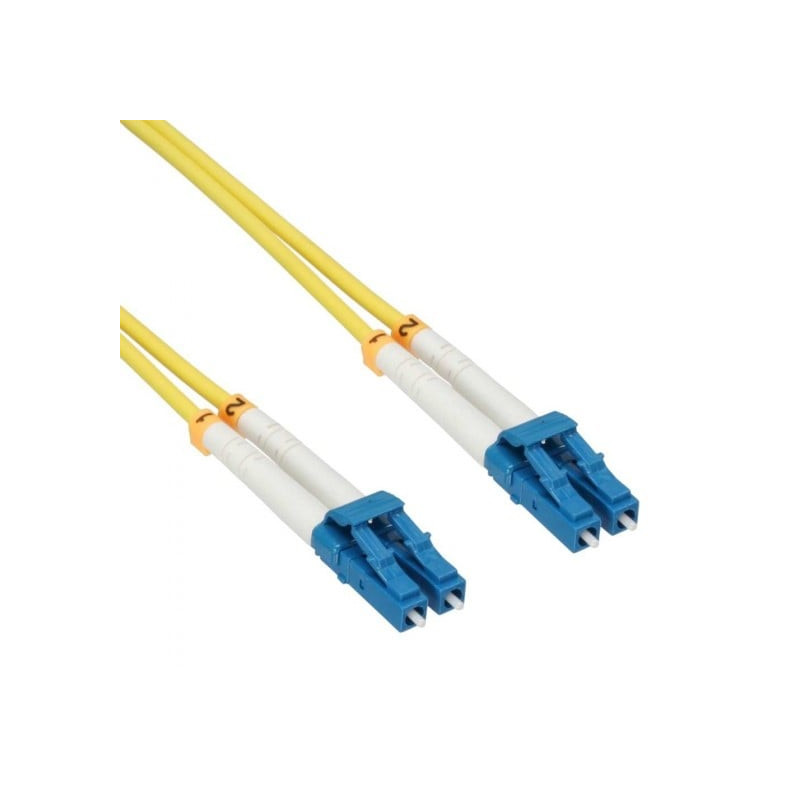 Cavo fibra ottica inline duplex, lc/lc 9/125, os2, 3m [88656j]