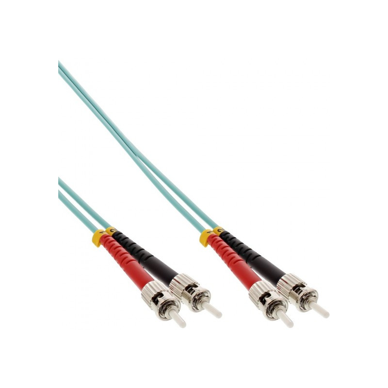 Cavo fibra ottica inline duplex, st/st, 50/125, om3, 25m [81525o]