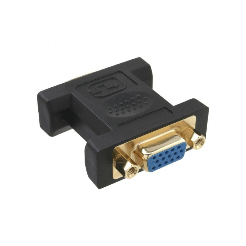 Adattatore inline mini-gender-changer, sub-d 15poli hd