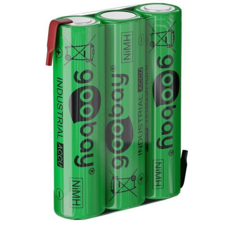 Batterie ricaricabili goobay nimh 3xaaa hr3 800 mah 3.6v a saldare