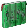 Batterie ricaricabili goobay nimh 4xaa hr6 2100 mah 4.8v a saldare