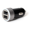 Alimentatore da auto techly 2p usb 5v con uscita 4,8a nero
