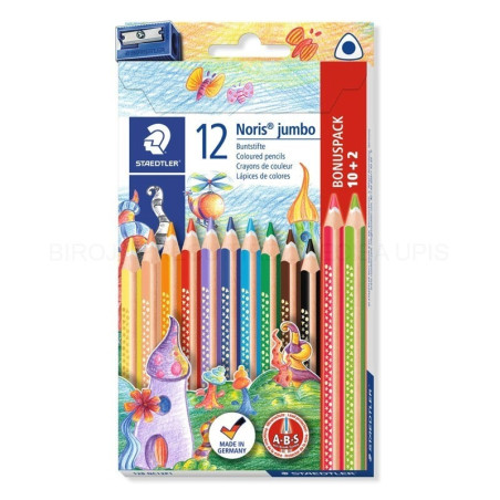 Staedtler - coloured pencil noris jumb fsc 100 (128 nc12p1) [128