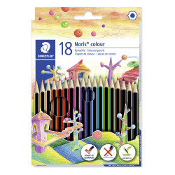 Staedtler - noris color colouring pencil, 18 pc (185 c18) [185