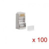 Connettori lanberg plug rj45 (8p8c) cat.6 ftp 100 pezzi [pls-6000]