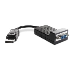 Adattatore hp displayport a vga m/f nero [f7w97aa]