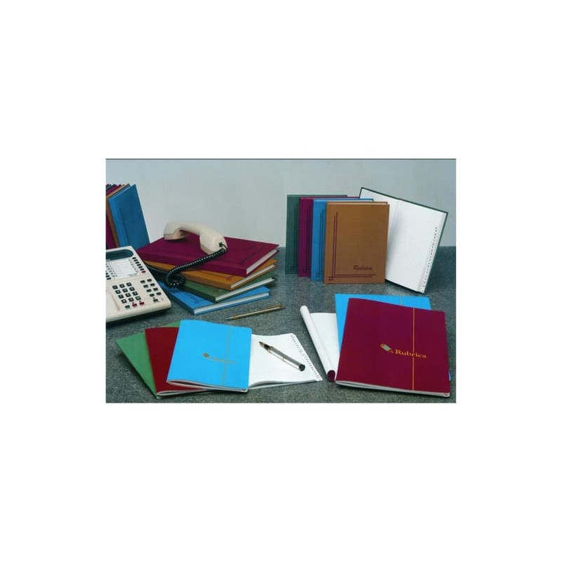 rubrica blasetti cartonata a5 150x205mm 48fg 1 rigo [1370]