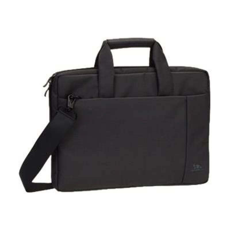 Borsa per notebook riva case con mouse wireless nero [8038 black